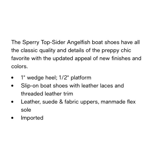 Sperry—Top-Sider Angelfish Boat Shoe, Linen Gold (Size 9.5) - Picture 10 of 10